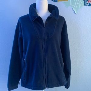 Beautiful dark navy blue Columbia women’s fleece jacket. Sz: Medium